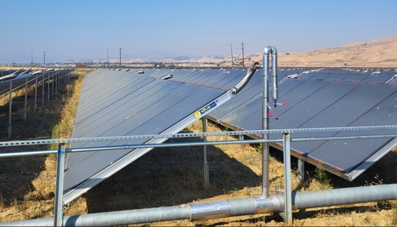 Ball's Fairfield, CA solar energy farm 