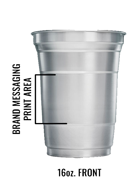 Custom 16 oz. Ball Aluminum Cup 